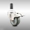 Service Caster 3 Inch 316SS Gray Poly Swivel 1 Inch Expanding Stem Caster Lock Brake SCC SCC-SS316TTLEX20S314-PPUB-1 - alternate 1